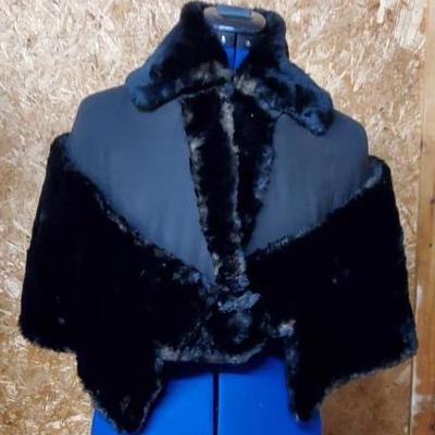 Vintage Fur Cape