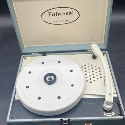 Faircrest Record Player 