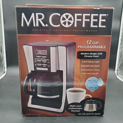 Mr. Coffee 12 Cup Programmable Coffeemaker-New