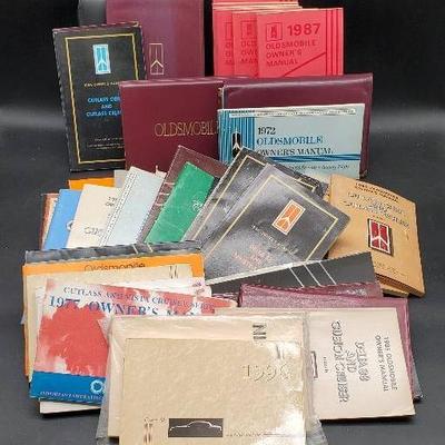 Vintage Oldsmobile Car Manual Mystery Lot