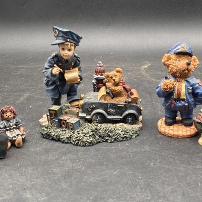 (4) Boyd's Bears Figurines