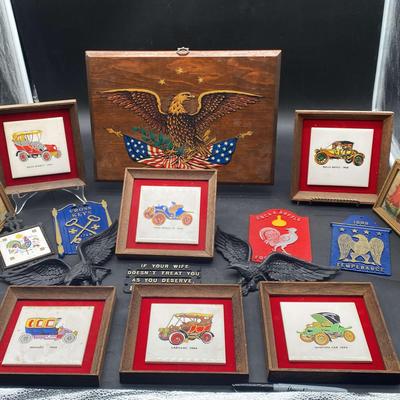 Americana Wall Art And Other Decorative Items 