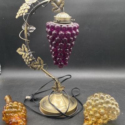 Vintage Style Grapevine Table Lamp