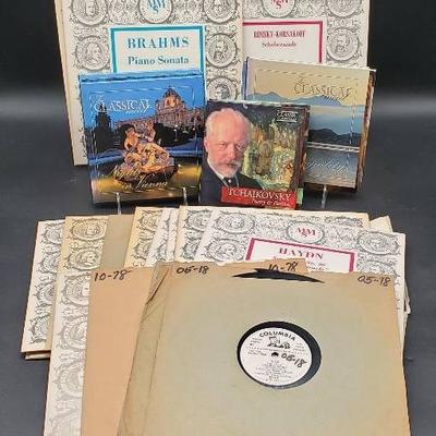 Collection Of Records And CD's Including (5) Radio Station Records