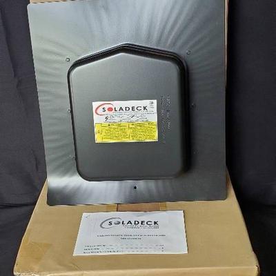 (2) SOLADECK Flashed PV Roof-Mount Combiner/Enclosures- NEW