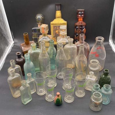 Vintage Bottle Collection