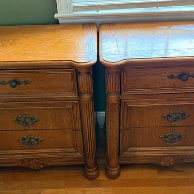 Oak Nightstand