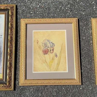 3 Floral Prints