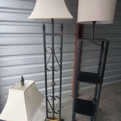 2-Floor & 1- Table Lamp Set