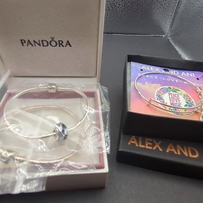 Pandora & Alex And Ani Bracelets