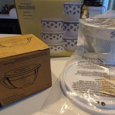 Pampered Chef & Villeroy & Boch Mixing  Bowl Sets