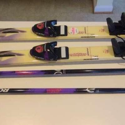Ski's And Poles