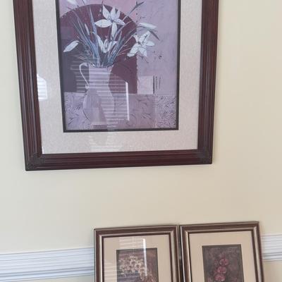 Set of 3 Floral Prints 