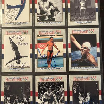 Sale Photo Thumbnail #17: autographs, not just olympic HOFers