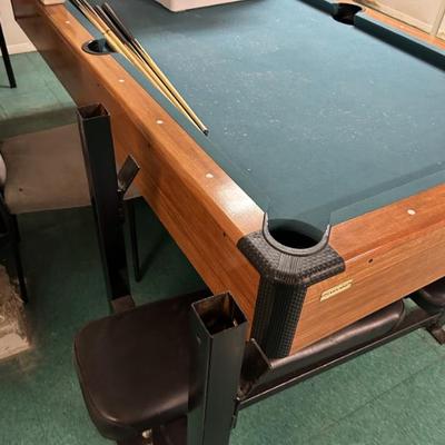 Sale Photo Thumbnail #7: 6-foot pool table