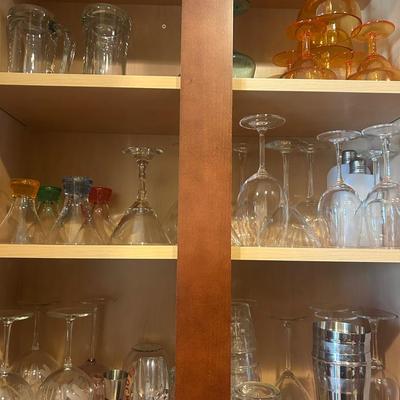 Wine, Margarita, Beer, and Cocktail Glasses