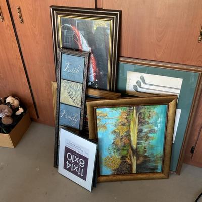 Assorted Framed Art & Prints Collection
