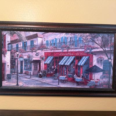 Framed New Orleans Charming Street Scene 