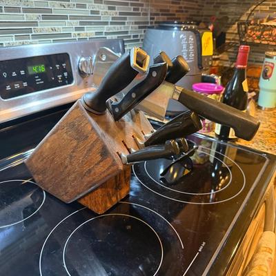 Knife Block Set with Assorted Knives