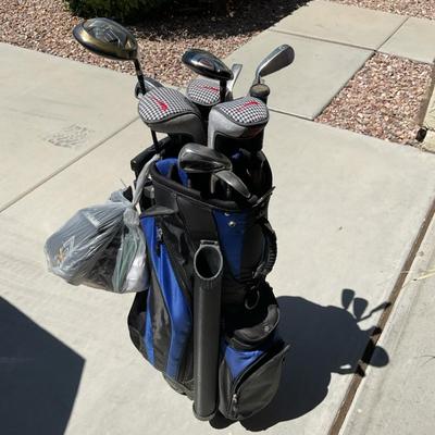 Complete Golf Club Set with Bag – GX-7, Ping, Nike