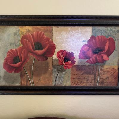 Framed Wall Art – Pair of Decorative Prints
