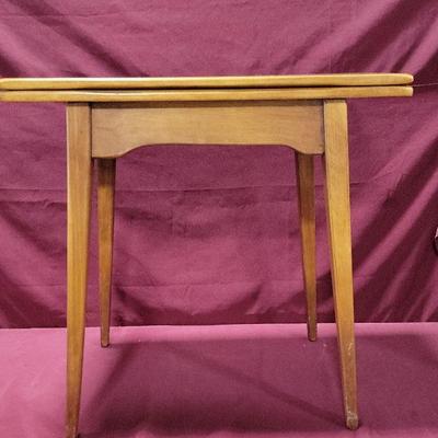 Folding Maple Game Table 