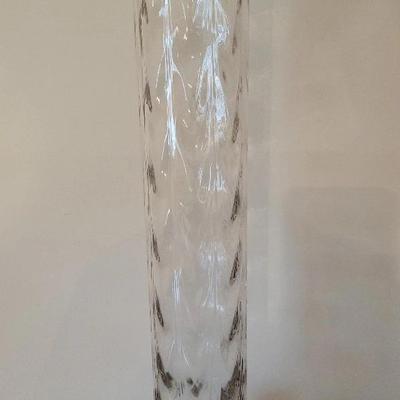 2' Fluted Floor Vase