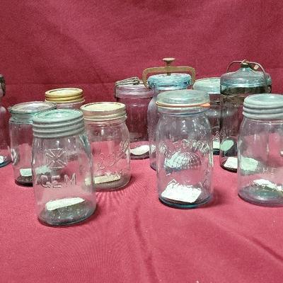 Vintage Mason Jar Collection