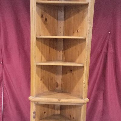 Ethan Allen Corner Display Cabinet