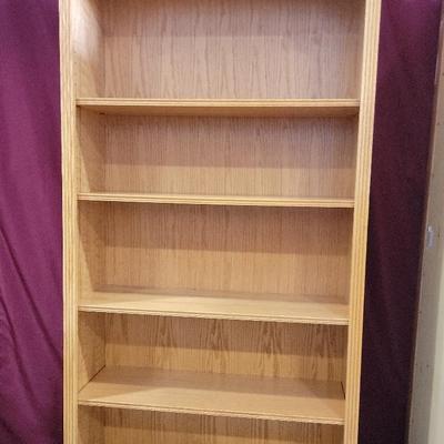 Oak Bookcase 
