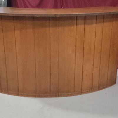 Curved Wood Bar