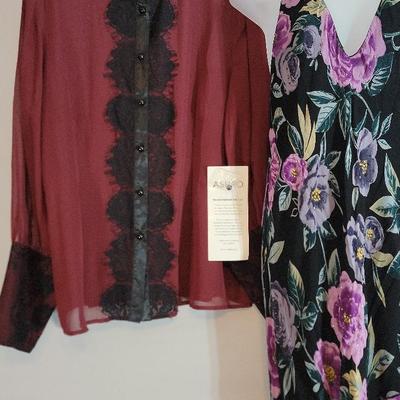 NWT Women's Size 16 Dress And Blouse Featuring Ashiro