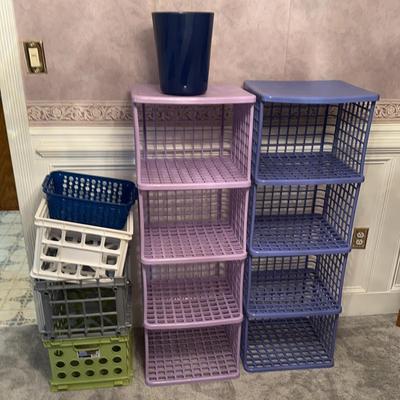 Plastic Cube Storage