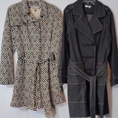 Women's Trench Coats By Liz Claiborne And Appraisal Jeans