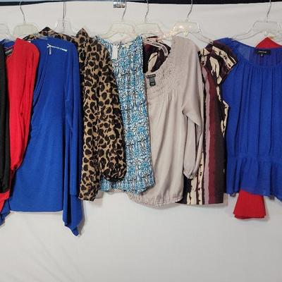 Variety Of Size XL Blouses 