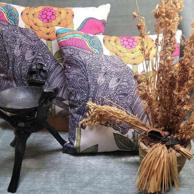 Elephant Collection Featuring Vintage Vintage African Carved Wood 