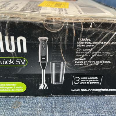 Braun Multi 5 Hand Blender And Beaker