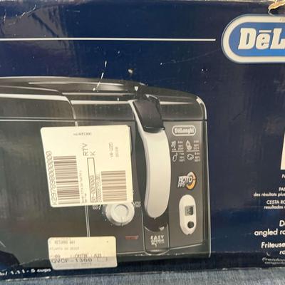 DeLonghi Deep Fryer - Rotating Basket