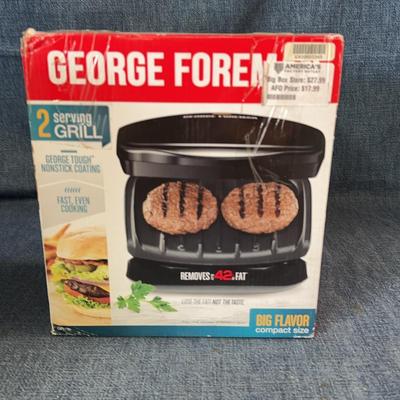 George Foreman - Big Flavor Compact Size Grill