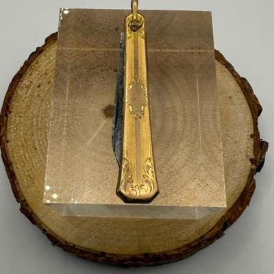 Vintage Hayward Engraved Gold Filled Fob Knife
Lot #: 61