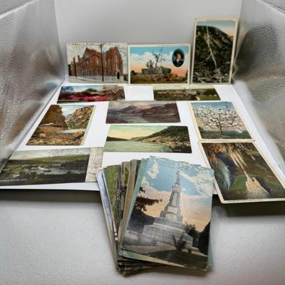 Large Lot Of Vintage Scenic Postcards
Lot #: 98