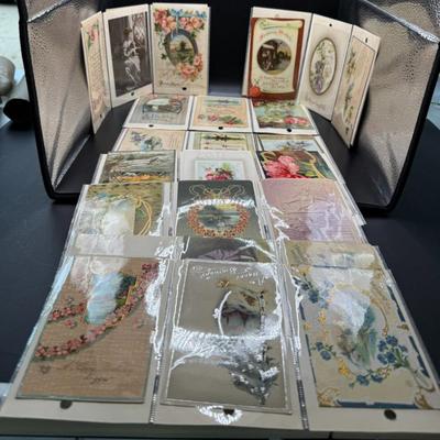 Large Lot Of Nice Vintage Postcards In Sleeves W/Album
Lot #: 91