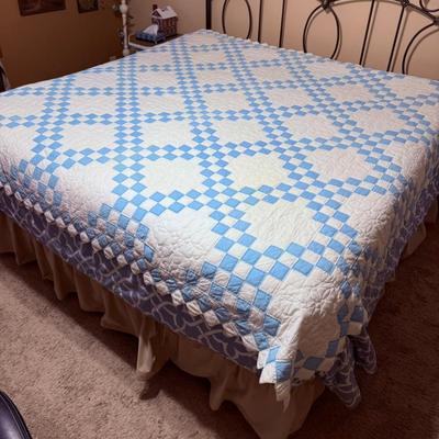 Vintage Blue & White Checkered Quilt
Lot #: 35