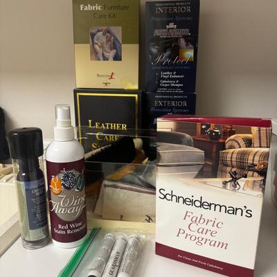 Shoe Repair Kit Plus Fabric Care And Leather Cleaners