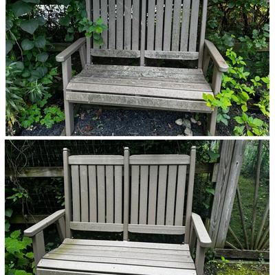 Pair of Polywood Benches 