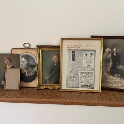 Vintage Frames, Photographs & More