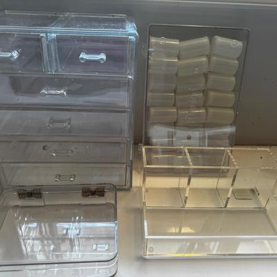 Variety Of Acrylic Storage Cases