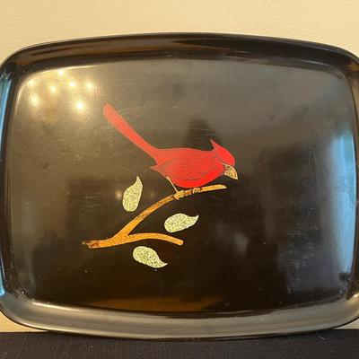 Vintage Mid Century Couroc of Monterey Inlay Serving Tray