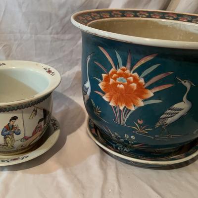 Chinese  Pottery Flower Pots