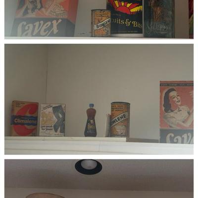 Vintage Tins, Bins, And Boxes